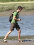 SX07953 Wouko skating through mud on banks of Ogmore River.jpg